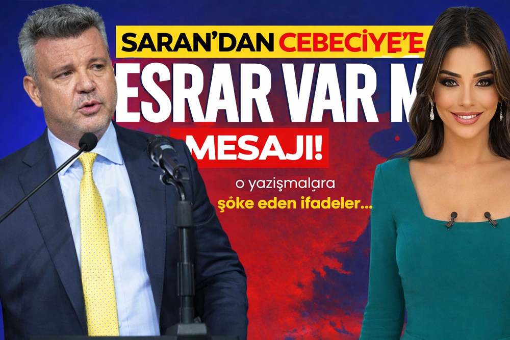 SON DAKİKA | Sadettin Saran’dan Ela Rümeysa Cebeci’ye ‘Esrar var mı?’ mesajı! Sabah o yazışmalara ulaştı